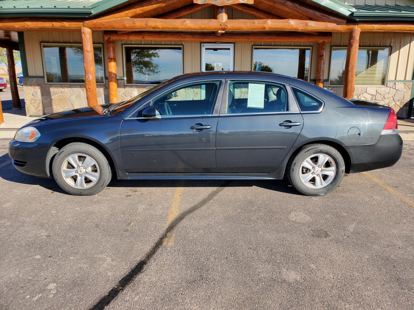 2014 Gray /Gray Chevrolet Impala Limited LS (2G1WA5E37E1) with an 3.6L V-6 engine, 6-Speed Automatic transmission, located at 1600 E Hwy 44, Rapid City, SD, 57703, (605) 716-7878, 44.070232, -103.171410 - Photo#3