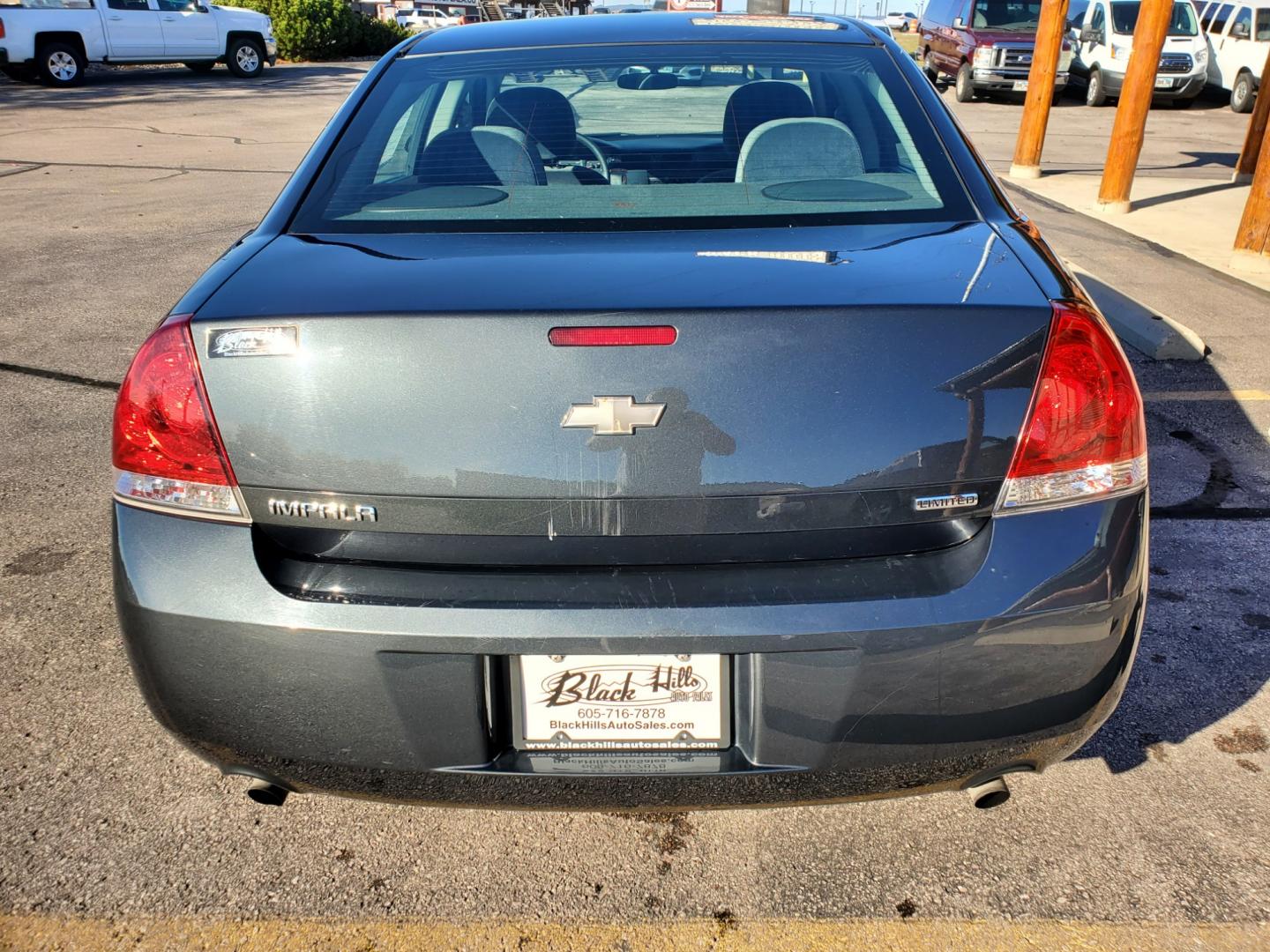 2014 Gray /Gray Chevrolet Impala Limited LS (2G1WA5E37E1) with an 3.6L V-6 engine, 6-Speed Automatic transmission, located at 1600 E Hwy 44, Rapid City, SD, 57703, (605) 716-7878, 44.070232, -103.171410 - Photo#6