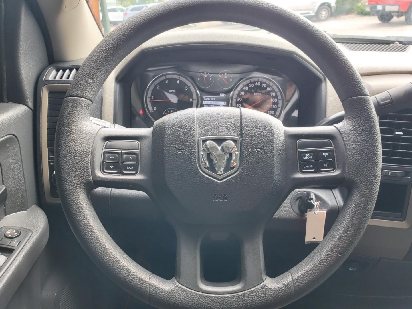 2012 White Ram 1500 Express (1C6RD6FT3CS) with an 5.7L V8 HEMI Multi-Displacement VVT engine, 6-Speed Automatic transmission, located at 1600 E Hwy 44, Rapid City, SD, 57703, (605) 716-7878, 44.070232, -103.171410 - Photo#14