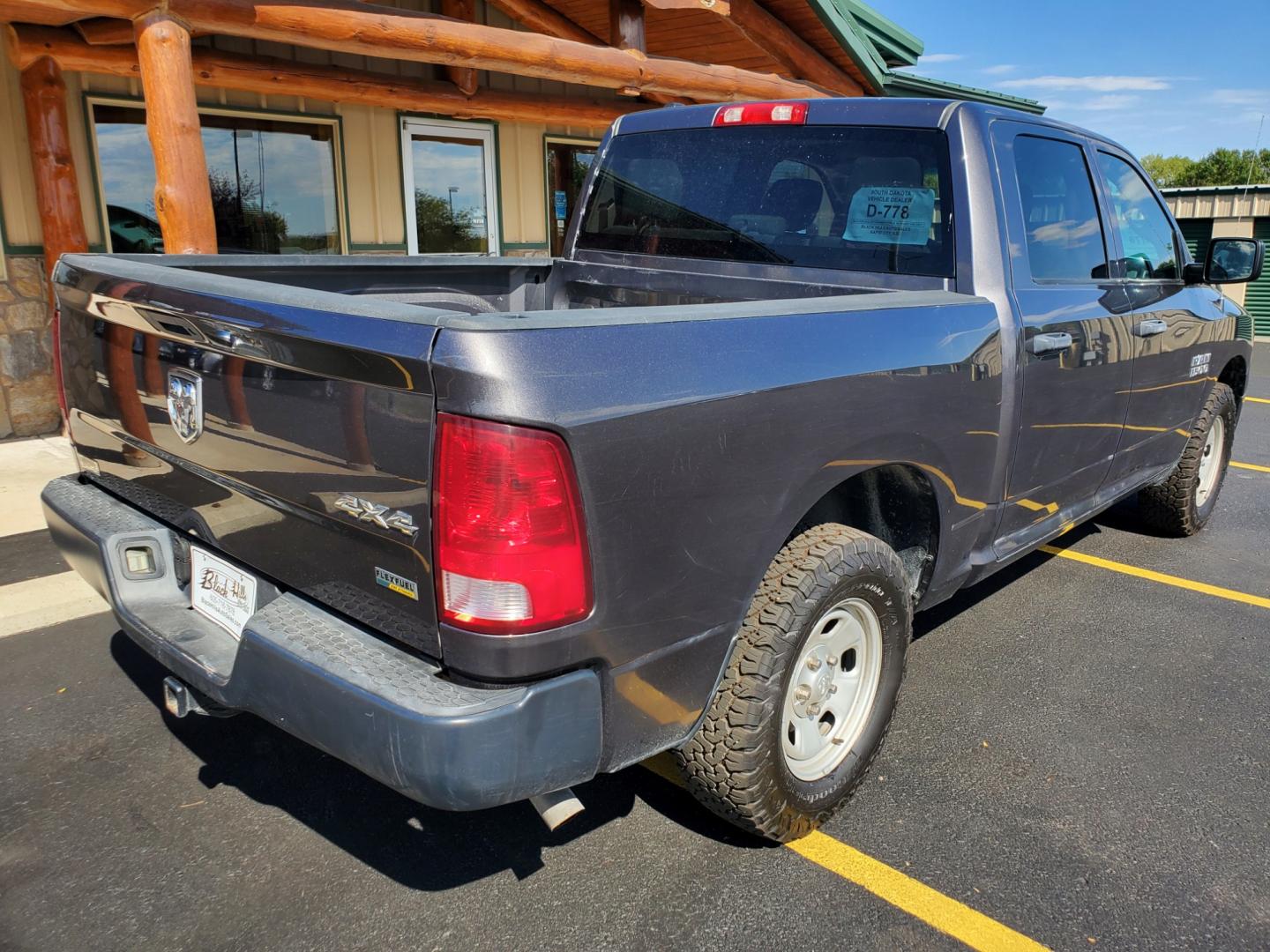 2015 Dk Gray Ram 1500 Tradesman (1C6RR7KG4FS) with an 3.6L V-6 engine, 8-Speed Automatic transmission, located at 1600 E Hwy 44, Rapid City, SD, 57703, (605) 716-7878, 44.070232, -103.171410 - Photo#5