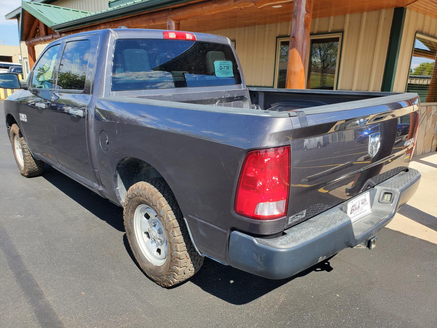 2015 Dk Gray Ram 1500 Tradesman (1C6RR7KG4FS) with an 3.6L V-6 engine, 8-Speed Automatic transmission, located at 1600 E Hwy 44, Rapid City, SD, 57703, (605) 716-7878, 44.070232, -103.171410 - Photo#7