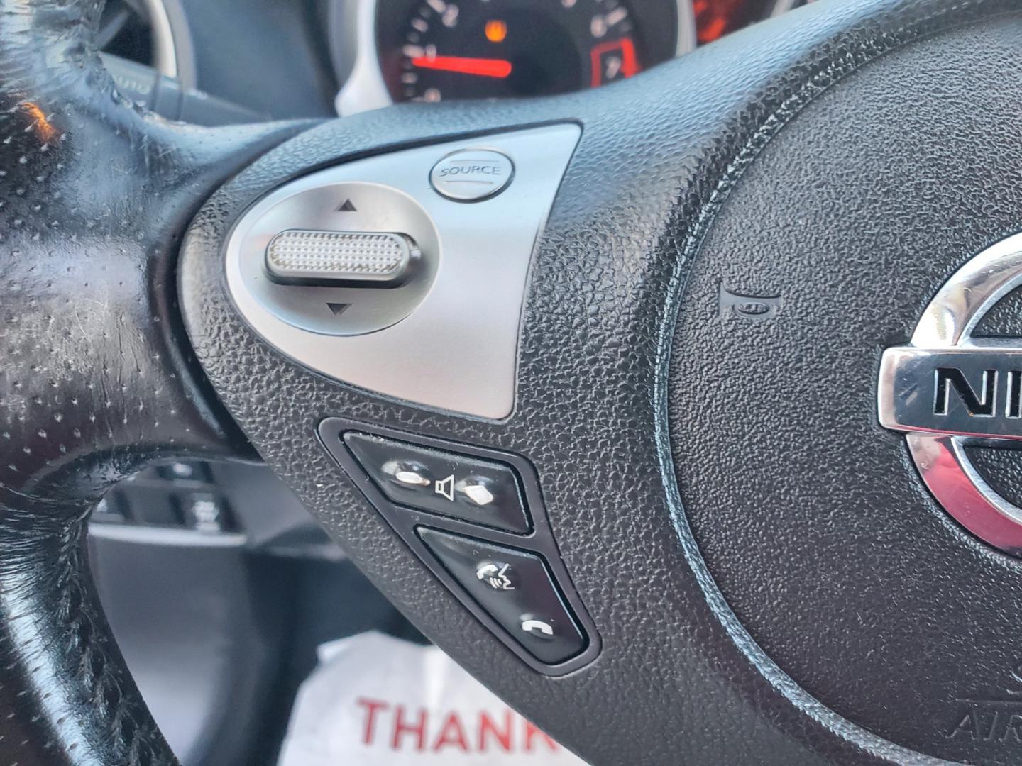 2013 Maroon Nissan Juke SL (JN8AF5MV1DT) with an 1.6L 4 Cyl Turbocharged engine, 1-Speed CVT transmission, located at 1600 E Hwy 44, Rapid City, SD, 57703, (605) 716-7878, 44.070232, -103.171410 - Photo#16