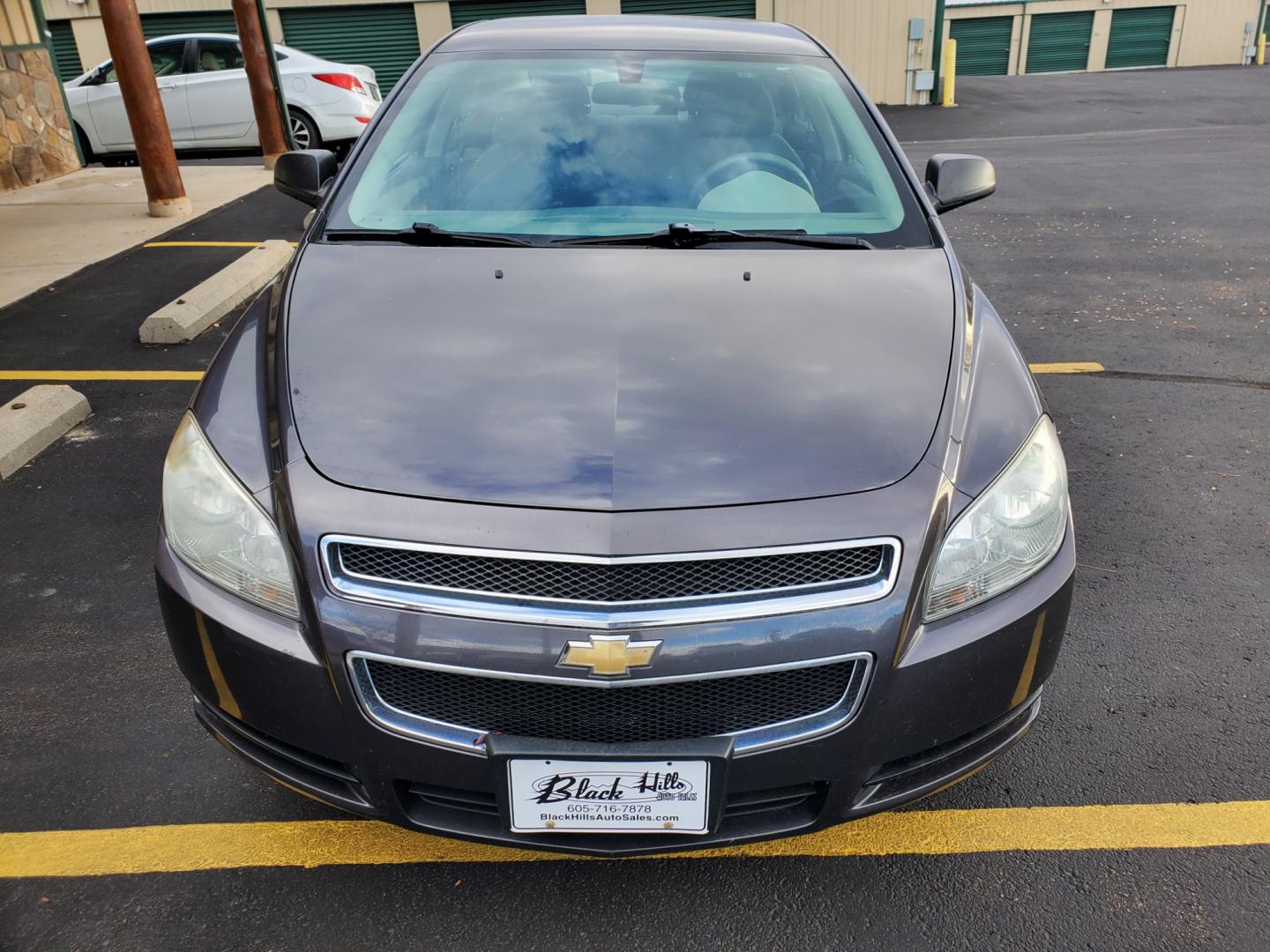 2012 Gray /Lt Gray Chevrolet Malibu LS (1G1ZA5EU9CF) with an 2.4L 4 Cyl Ecotec DOHC 16, Valve Variable Valve Timing, MFI engine, 6-Speed Automatic transmission, located at 1600 E Hwy 44, Rapid City, SD, 57703, (605) 716-7878, 44.070232, -103.171410 - Photo#1