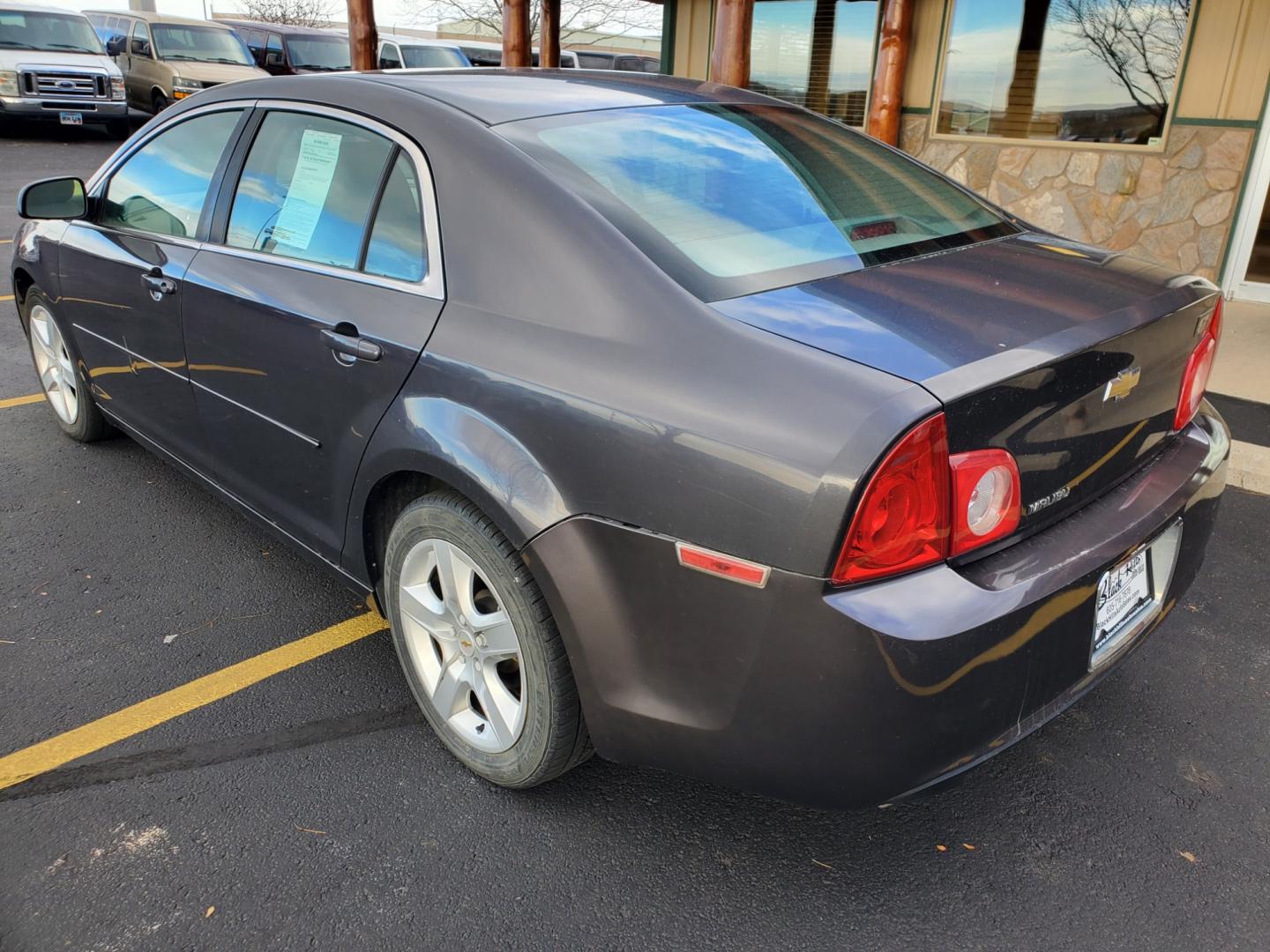 2012 Gray /Lt Gray Chevrolet Malibu LS (1G1ZA5EU9CF) with an 2.4L 4 Cyl Ecotec DOHC 16, Valve Variable Valve Timing, MFI engine, 6-Speed Automatic transmission, located at 1600 E Hwy 44, Rapid City, SD, 57703, (605) 716-7878, 44.070232, -103.171410 - Photo#5