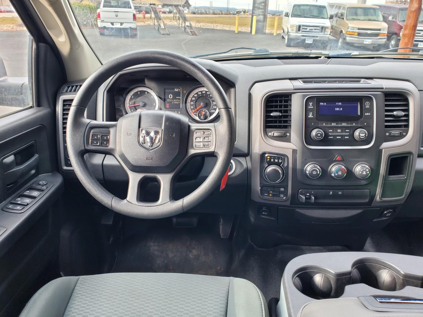 2014 Blue Ram 1500 Tradesman (1C6RR7KG3ES) with an 3.6L V-6 engine, 8-Speed Automatic transmission, located at 1600 E Hwy 44, Rapid City, SD, 57703, (605) 716-7878, 44.070232, -103.171410 - Photo#12