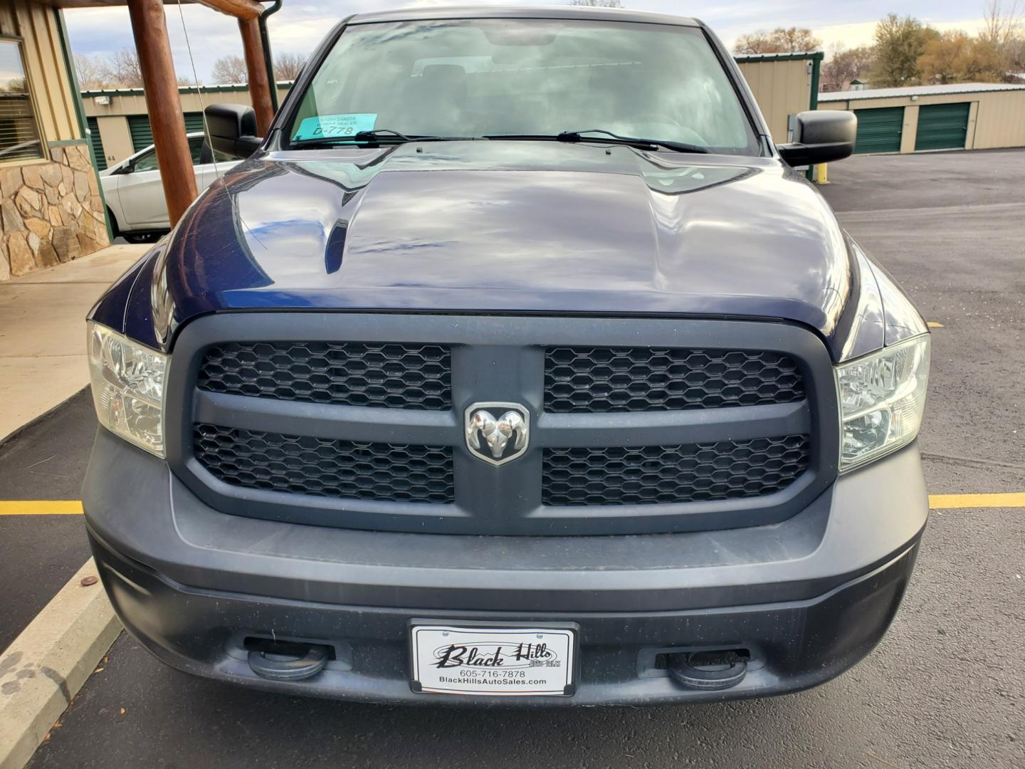 2014 Blue Ram 1500 Tradesman (1C6RR7KG3ES) with an 3.6L V-6 engine, 8-Speed Automatic transmission, located at 1600 E Hwy 44, Rapid City, SD, 57703, (605) 716-7878, 44.070232, -103.171410 - Photo#1