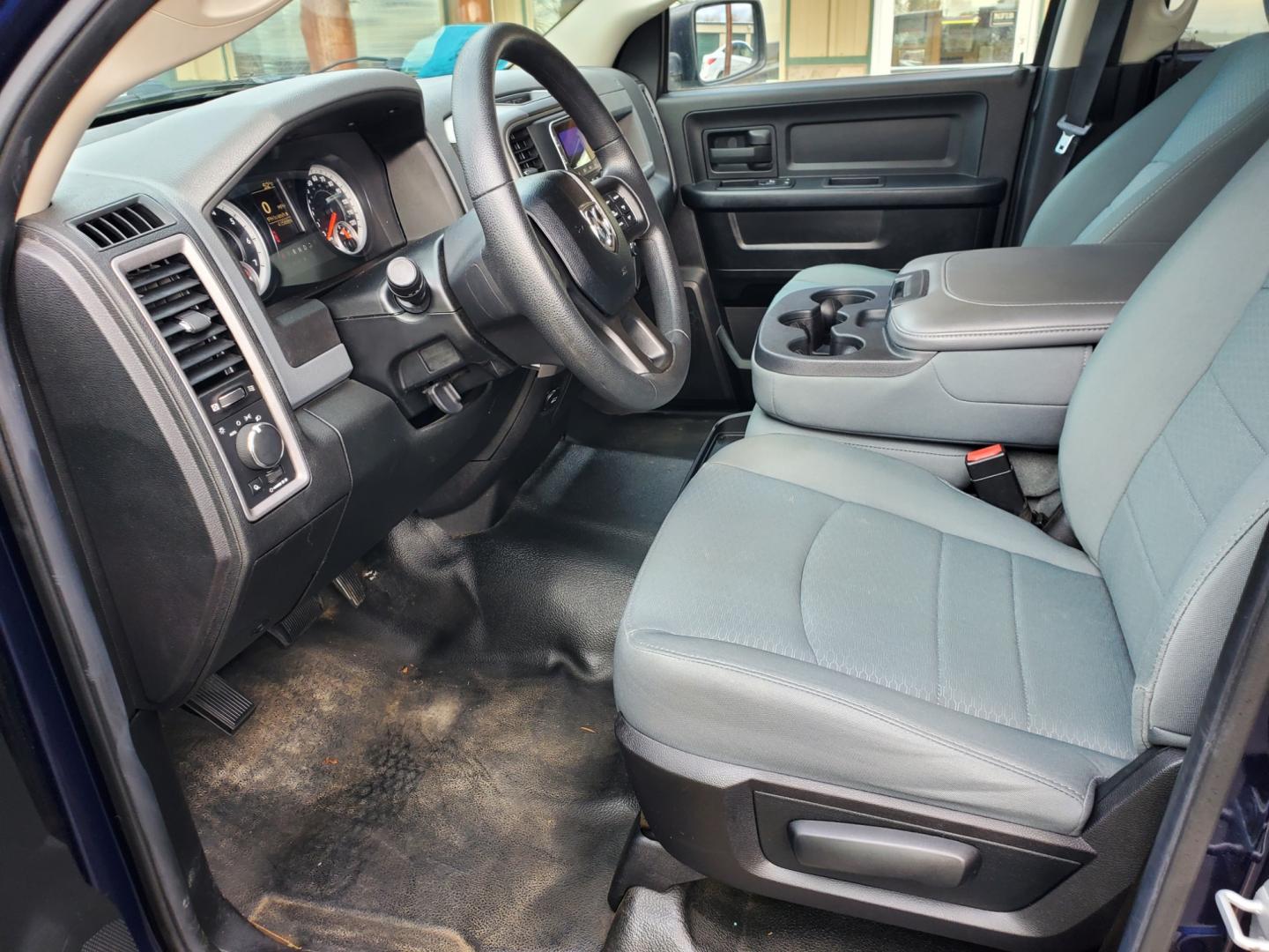 2014 Blue Ram 1500 Tradesman (1C6RR7KG3ES) with an 3.6L V-6 engine, 8-Speed Automatic transmission, located at 1600 E Hwy 44, Rapid City, SD, 57703, (605) 716-7878, 44.070232, -103.171410 - Photo#8