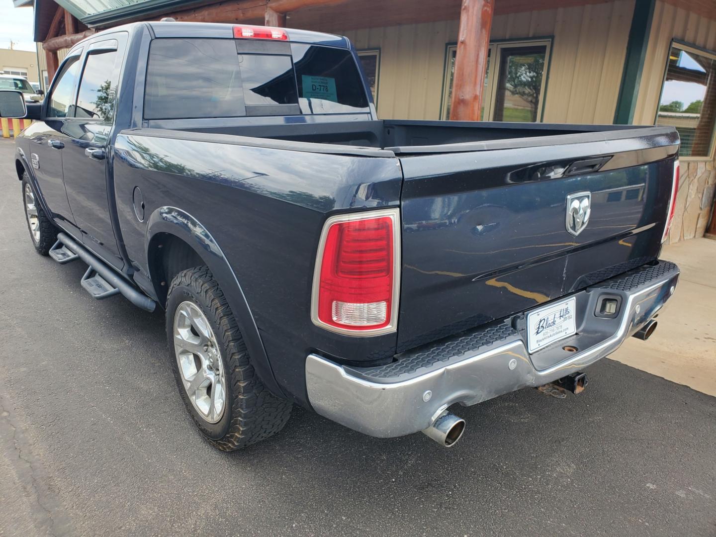 2014 Gray /Brown Ram 1500 Longhorn (1C6RR7WT3ES) with an 5.7L V-8 HEMI MDS VVT engine, 8-Speed Automatic transmission, located at 1600 E Hwy 44, Rapid City, SD, 57703, (605) 716-7878, 44.070232, -103.171410 - Photo#5