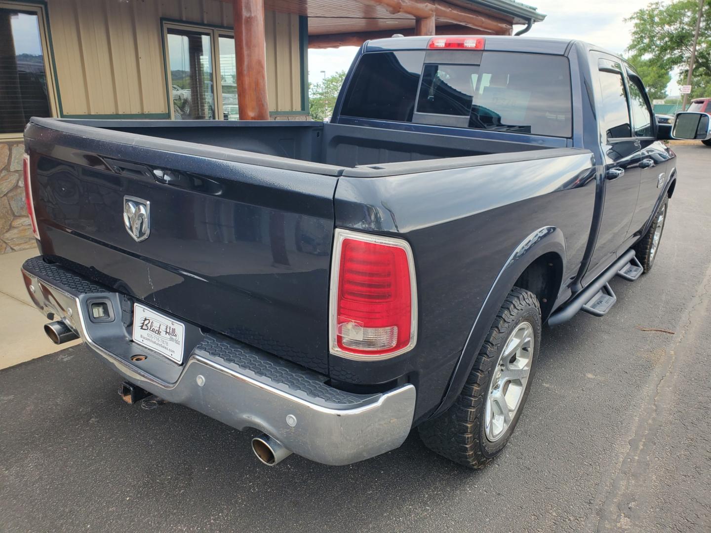 2014 Gray /Brown Ram 1500 Longhorn (1C6RR7WT3ES) with an 5.7L V-8 HEMI MDS VVT engine, 8-Speed Automatic transmission, located at 1600 E Hwy 44, Rapid City, SD, 57703, (605) 716-7878, 44.070232, -103.171410 - Photo#7