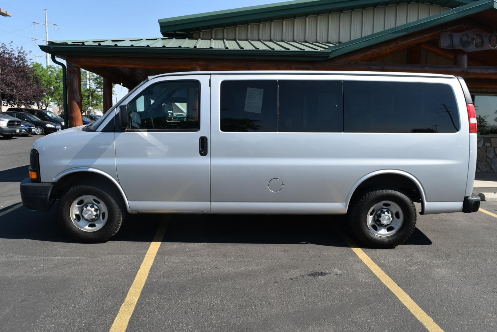 2015 Silver /Gray Chevrolet Express 2500 LS (1GAWGPFG8F1) with an 6.0L Vortec V-8 SFI engine, 6-Speed Automatic, Heavy-Duty, Electronically Controlled transmission, located at 1600 E Hwy 44, Rapid City, SD, 57703, (605) 716-7878, 44.070232, -103.171410 - Photo#3