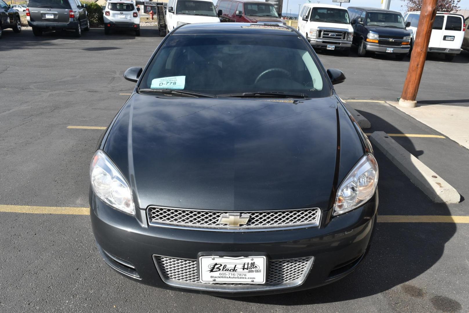 2016 Gray /Gray Chevrolet Impala Limited LS (2G1WB5E36G1) with an 3.6L V6 engine, 6-Speed Automatic transmission, located at 1600 E Hwy 44, Rapid City, SD, 57703, (605) 716-7878, 44.070232, -103.171410 - Photo#1