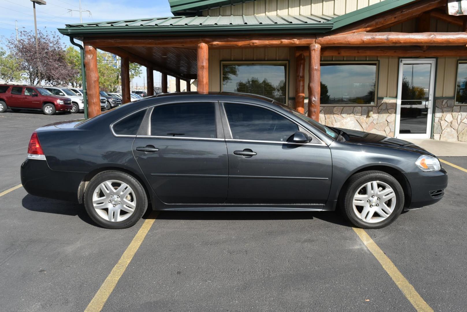 2016 Gray /Gray Chevrolet Impala Limited LS (2G1WB5E36G1) with an 3.6L V6 engine, 6-Speed Automatic transmission, located at 1600 E Hwy 44, Rapid City, SD, 57703, (605) 716-7878, 44.070232, -103.171410 - Photo#4