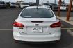 2017 White Ford Focus SE (1FADP3F26HL) with an 2.0L I-4 GDI TI-VCT engine, 6-Speed Powershift Automatic transmission, located at 1600 E Hwy 44, Rapid City, SD, 57703, (605) 716-7878, 44.070232, -103.171410 - Photo#6