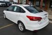 2017 White Ford Focus SE (1FADP3F26HL) with an 2.0L I-4 GDI TI-VCT engine, 6-Speed Powershift Automatic transmission, located at 1600 E Hwy 44, Rapid City, SD, 57703, (605) 716-7878, 44.070232, -103.171410 - Photo#5