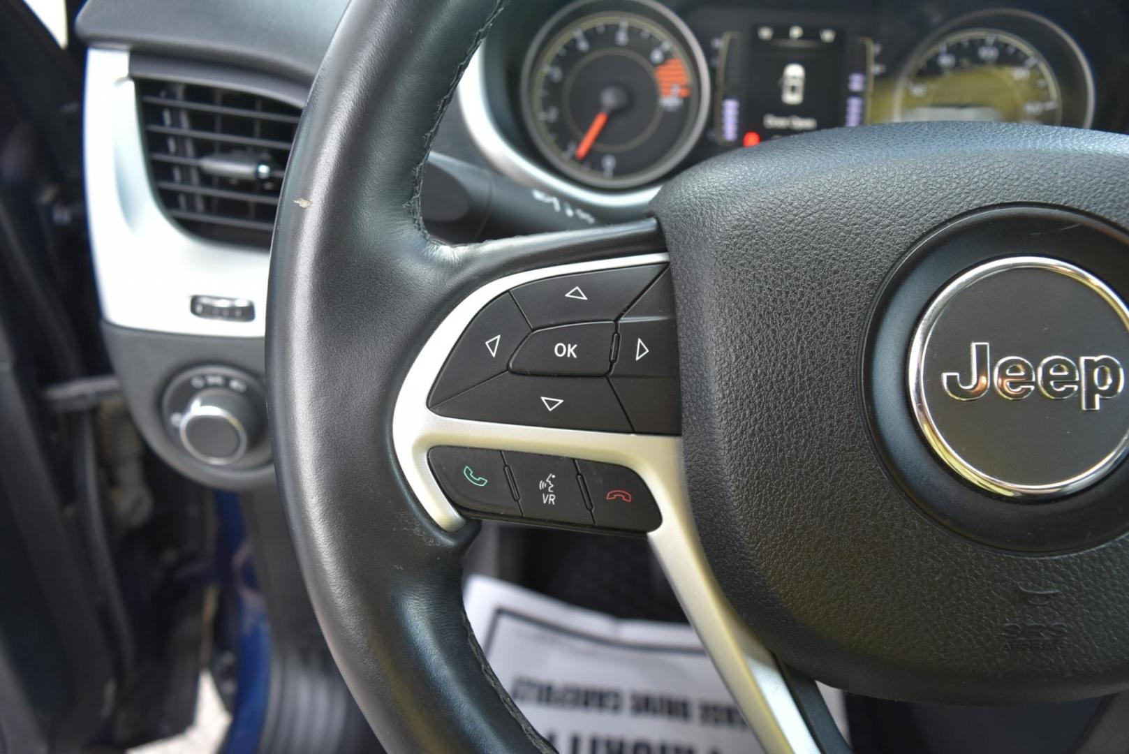 2016 Blue /Tan Jeep Cherokee Sport (1C4PJMABXGW) with an 2.4L 4 Cyl Multiair engine, 9-Speed Automatic transmission, located at 1600 E Hwy 44, Rapid City, SD, 57703, (605) 716-7878, 44.070232, -103.171410 - Photo#15